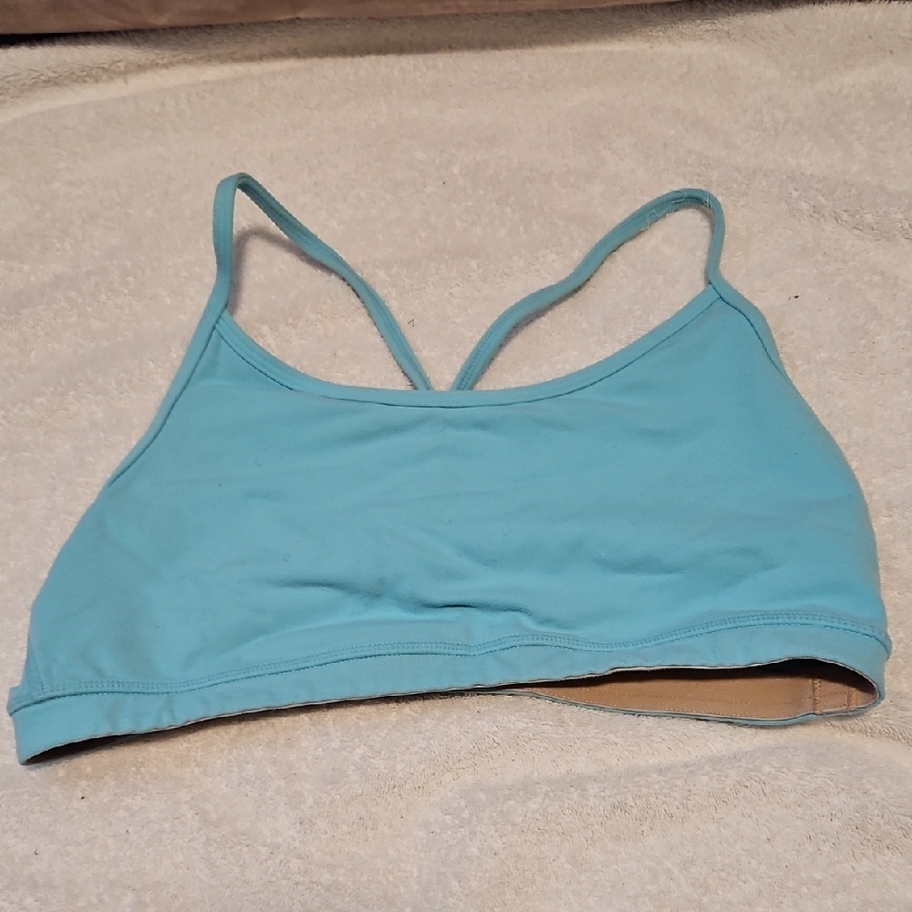 Lululemon Light Blue Women's Seamless Bralette Sz 10